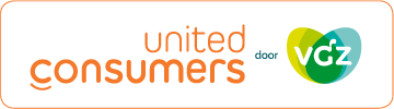 Logo UnitedConsumers door VGZ